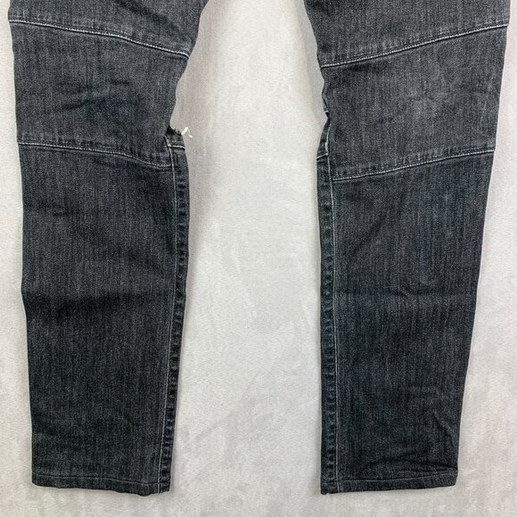 True Religion Westbrook Mens Jeans 28 Gray Distressed Rocco Relaxed Skinny 28x30 - Picture 14 of 15